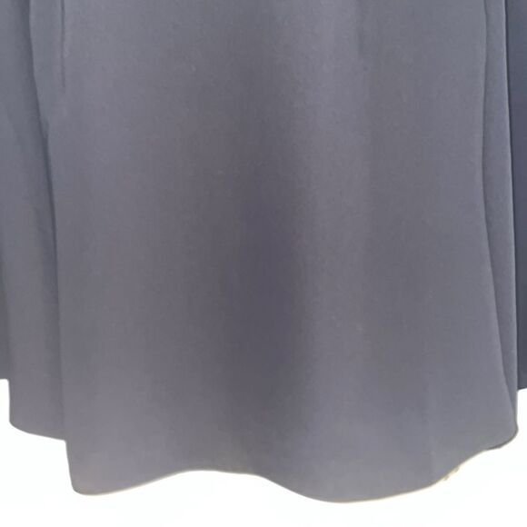 Chico’s black polyester blouse with bell sleeves & half moon cutout at neck - Picture 3 of 10